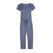 Load image into Gallery viewer, Cap Sleeve Crop Ditsy Spot Jumpsuit
