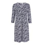 Load image into Gallery viewer, Floral Pintuck Crepe Dress
