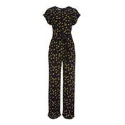 Load image into Gallery viewer, Ditsy Print Pintuck Jumpsuit

