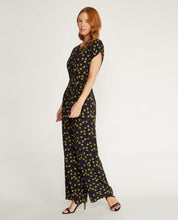 Load image into Gallery viewer, Ditsy Print Pintuck Jumpsuit
