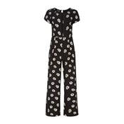 Load image into Gallery viewer, Crepe Flower Head Jumpsuit
