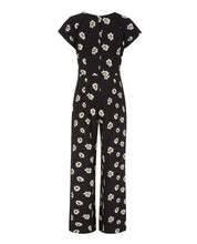 Load image into Gallery viewer, Crepe Flower Head Jumpsuit
