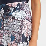 Load image into Gallery viewer, Camellia Patchwork Skirt
