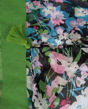 Load image into Gallery viewer, Summer Floral Tassel Scarf
