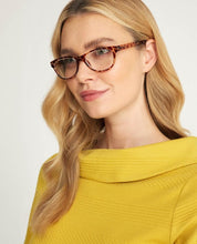 Load image into Gallery viewer, Thin Oval Tortoiseshell Reading Glasses
