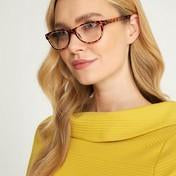 Load image into Gallery viewer, Thin Oval Tortoiseshell Reading Glasses
