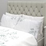 Load image into Gallery viewer, Sofia Embroidered Duck Egg Duvet Cover Bedset
