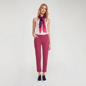 Load image into Gallery viewer, Raspberry Stretch Cotton Jeans
