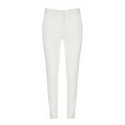 Load image into Gallery viewer, Ivory Regular Slim Leg Trousers
