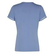 Load image into Gallery viewer, Delphinium Square Neck Mesh Trim Top
