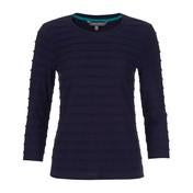 Load image into Gallery viewer, Navy Rick Rack Top
